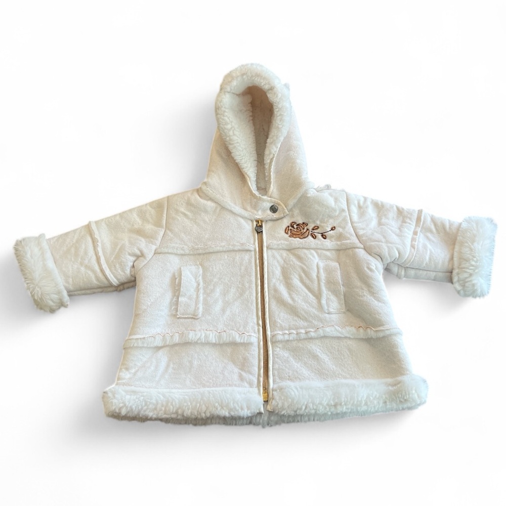 Escada shearling coat 6 months